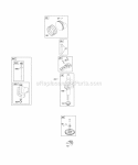 Cams Crankshaft Oil Piston Diagram and Parts List for 216702-0110-E1  Briggs and Stratton Engine